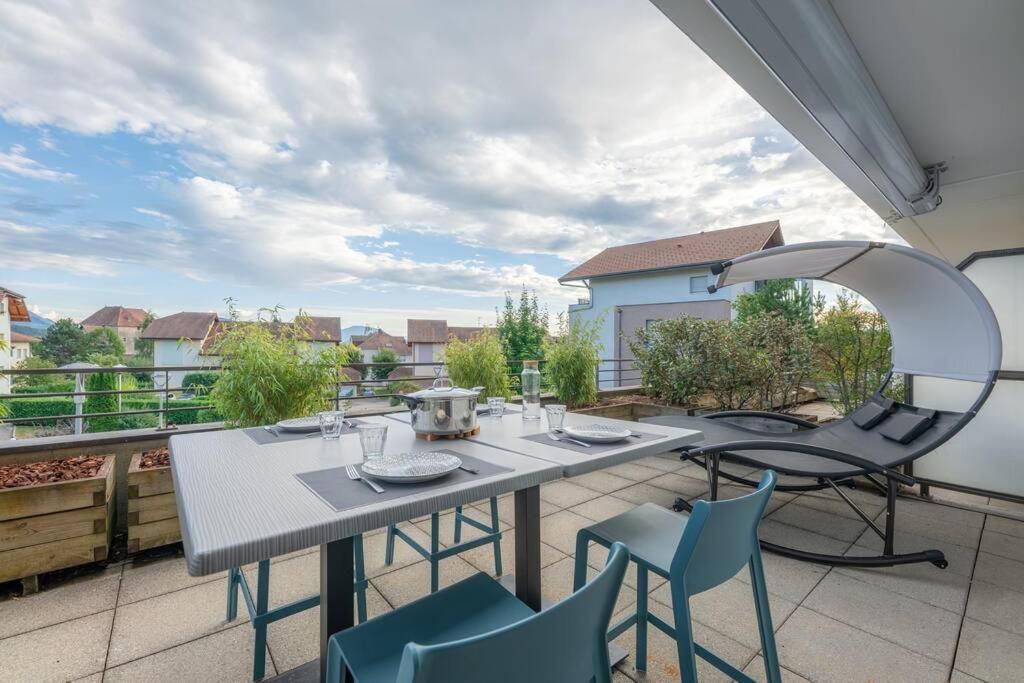 Cabana & La Terrasse Du Parmelan Proche Annecy Daire Groisy Dış mekan fotoğraf